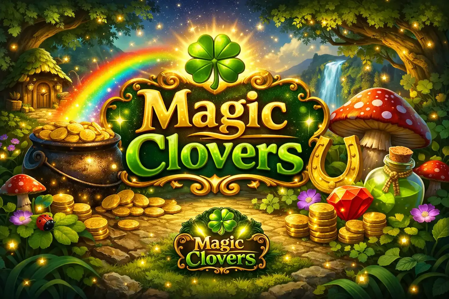 Magic Clovers үшін 25 фриспин