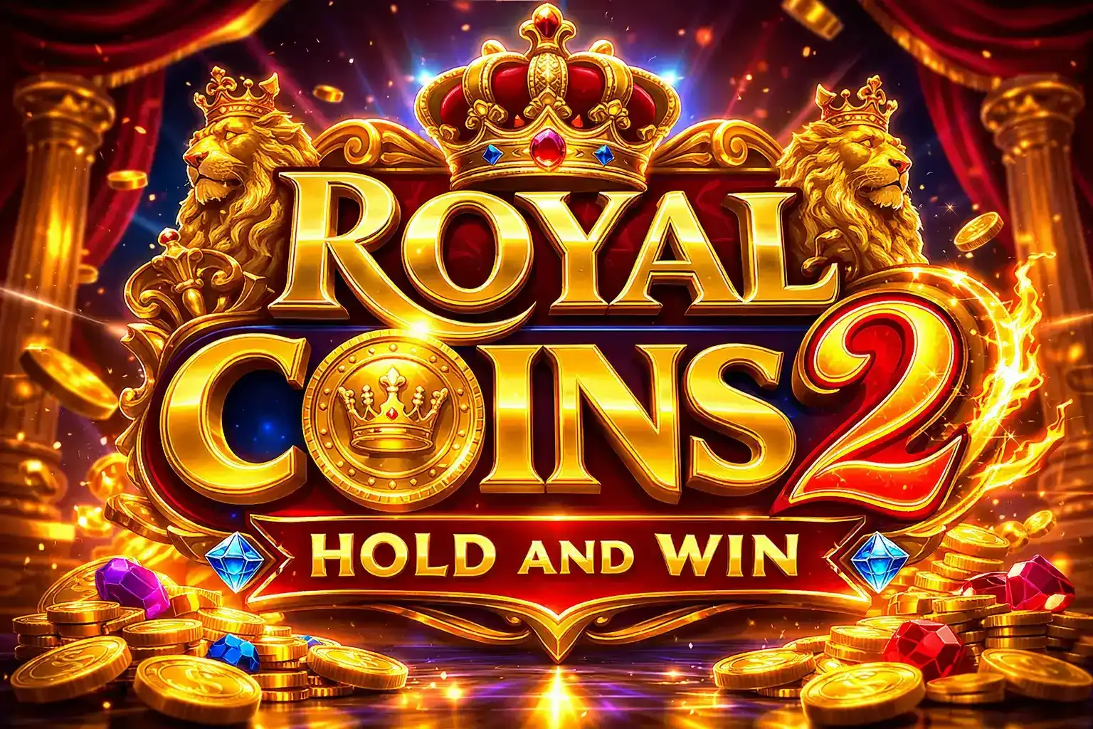 Royal Coins 2 үшін 50 фриспин